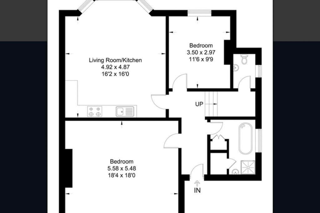 Luxurious Victorian, A Few Minutes From The Beach - Sleeps 2 Adults And Up To 3 Children Lägenhet St Leonards-on-Sea Exteriör bild
